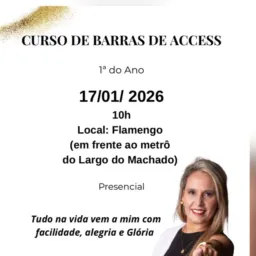 Curso de Formação em Barras de Access -  17/01💫⭐️
