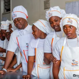 Baking school in Harare