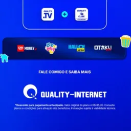 QUALITY INTERNET VENDAS DE PLANOS DE INTERNET🚀