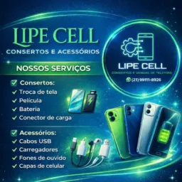 LipeCell (Vendas de celulares , consertos, peças & acessórios em geral)