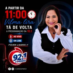 📻Ouvintes Vilma Lira na Correio Fm 📻