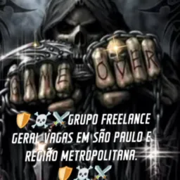 🔥☠️🛡️ GRUPO FREELANCE GERAL☠️SEGURANÇ☠️VIGIL☠️CONTR.ACESSO☠️GARÇON/BAR MEM/CUIDADOR(A)E CARREGA ⚔️☠️🔥