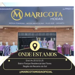 Maricota Modas Grupo Fashion postagem diária Recanto do Sol 🛍️🛵