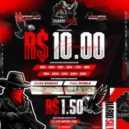 PRÉ - INSCRIÇAO | DIARIO SILVA¹ 🖤❤️