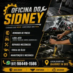 Oficina e lava jato do sidi ...a porta que Deus abre ninguém fechar