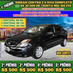 RIFA DE UM CARRO NISSAN DOCUMENTAÇÃO EM DIAS