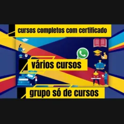vários cursos com certificado com melhores profissionais do Brasil