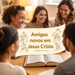 Amigos novos em Cristo Jesus