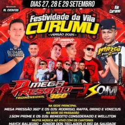 Festividade Vila Curumú 2025🛳️