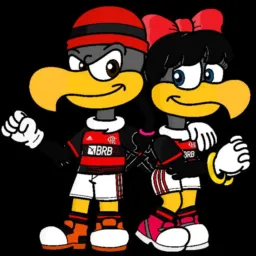 LINKS MAShCOTES DE CASAL FLAMENGO MENGO MENGAO NACAO RUBRO NEGRA CAMPEAO LINKS