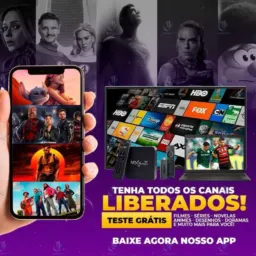 Canais, filmes e séries