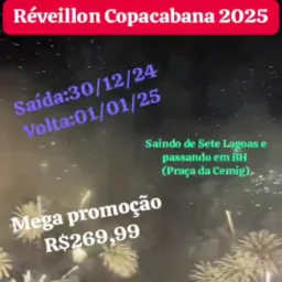 Réveillon copa 2025 onibus🚎🌊🎊