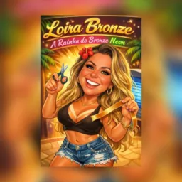 Loira bronze e depiladora