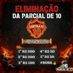 2026 - ELIMINAÇÃO - PARCIAL DE 10