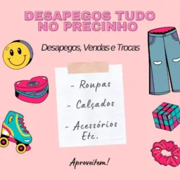 Desapegos , Trocas e vendas 🤝🩱👙👗👔🩳🩲👠