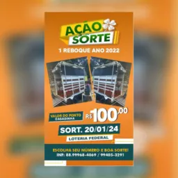 AÇÃO DA SORTE 🍀