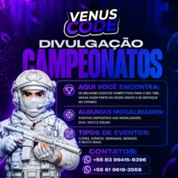 DIVULGAÇÃO VÊNUS 🖤 🎮