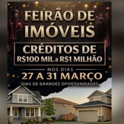 🚨 Feirão de cartas de crédito Imobiliária | Sem Entrada e Sem Juros