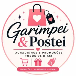 Garimpei e postei