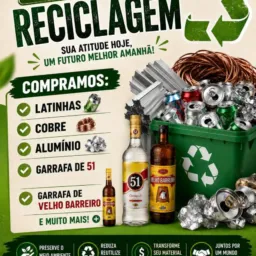 Cantinho da reciclagem ♻️♻️♻️♻️♻️♻️♻️♻️♻️