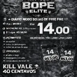 DIÁRIO BOPE ELITE!☠️