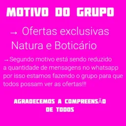 NATURA E BOTICÁRIO SÓ OFERTAS