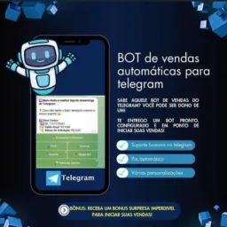 ALUGAR BOT COM VENDAS AUTOMÁTICAS