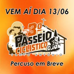 3° PASSEIO CICLÍSTICO 🚴🏾‍♂️💒