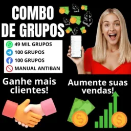 MILHARES DE GRUPOS NA DESCRIÇÃO