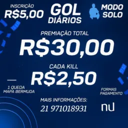 GOL DIÁRIOS FREEFIRE