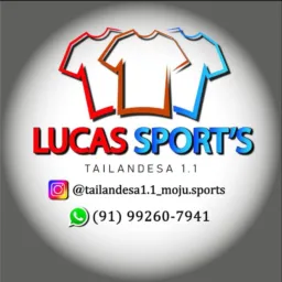 ⚽👕LUCAS SPORT'S Tailandesa 1.1, / Camisas de Times e seleções personalizadas/ (importadas) MOJU PA 📍