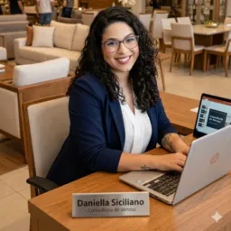 👩🏻💻VENDEDORA DANIELLA SICILIANO - MÓVEIS DIRETO DA FÁBRICA