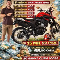RIFA DE UMA LANDER XTZ 250 ANO 2023/2024