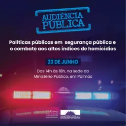 AUDIÊNCIA PÚBLICA SOBRE SEGURANÇA PÚBLICA #JUNTOSFAZEMOSADIFERENÇA🤝
