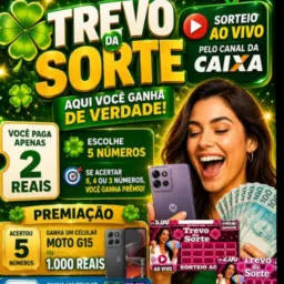 VENDEDORA SANDY DE BILHETE TREVO DA SORTE