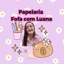 PAPELARIA FOFA COM LUANA 💜