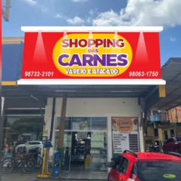 Shopping Das Carnes pá 124 em frente casa Morais
