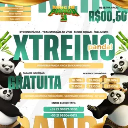 🐼|• X-TREINO PANDA 💚