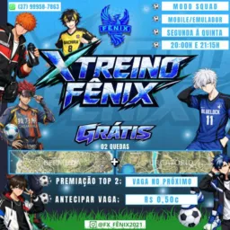 X-TREINO FÊNIX  MISTO🐦‍🔥GP ³