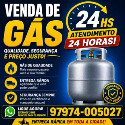 Gás 24 horas em BC CIT