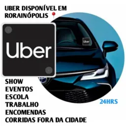 UBER LIGOU CHEGOU RORAINÓPOLIS 🚗💨
