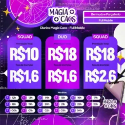 🔮 DIÁRIOS MAGIA CAOS - MOB³