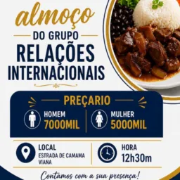 ALMOÇO 🍽 DO GRUPO DIA 14DE JUNHO