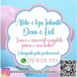 Ateliê Deus é fiel e loja infantil!❤️