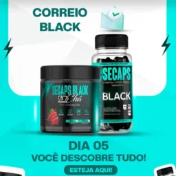 OFERTA EXCLUSIVA SECAPS BLACK 🔥
