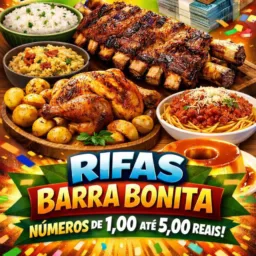 RIFAS BARRA BONITA📢🔛🎰 assados e kits