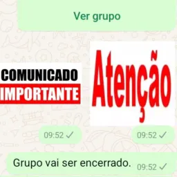 Grupo está sendo excluído 🥮🍕