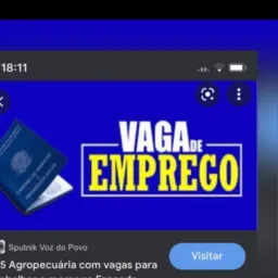 EMPREGO EM  FAZENDA 2