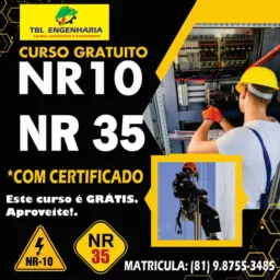Curso NR-10 NR-35 GRATUITO