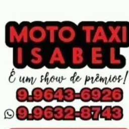 Moto táxi issabell 🏍🏍